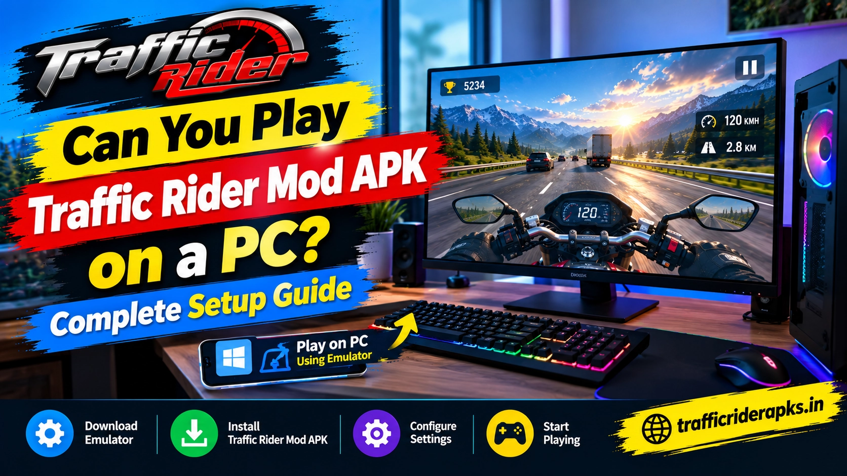 Traffic Rider Mod APK